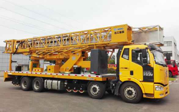 China’s largest truss bridge inspection vehicle successfully assembled